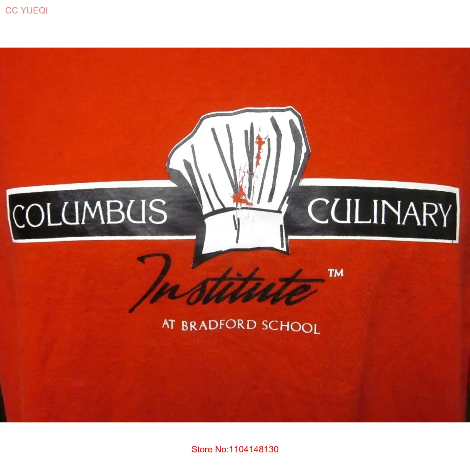 Cooking Chef Xl - Camiseta COLUMBUS CULINARY INSTITUTE XL con