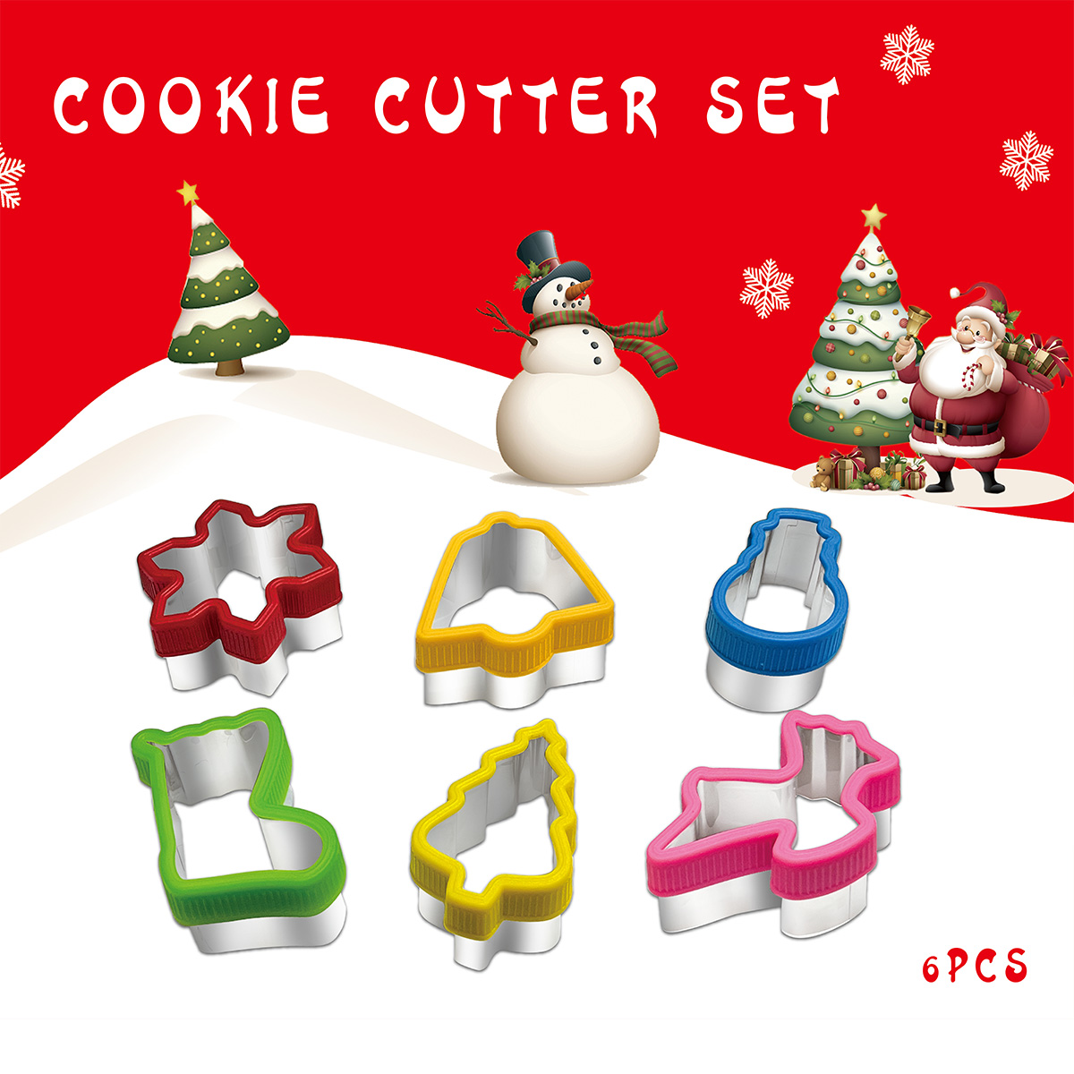 Kitchen Baking Set - Guardamanos de corte de galletas de