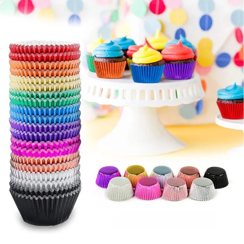 Kitchen Baking Set - Juego de 100 moldes para cupcakes