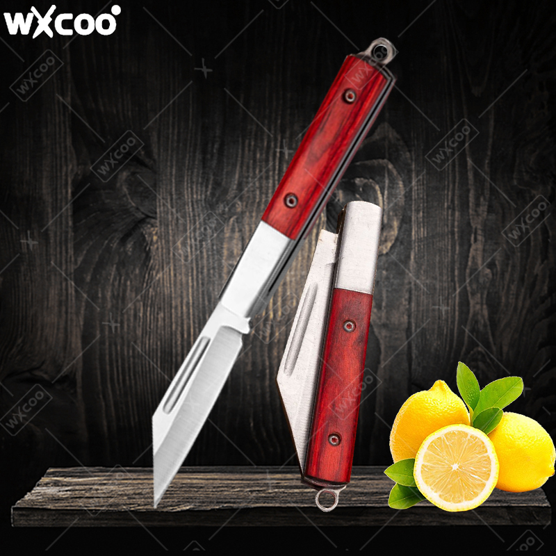 Kitchen Q - Cuchillo de bolsillo de acero inoxidable