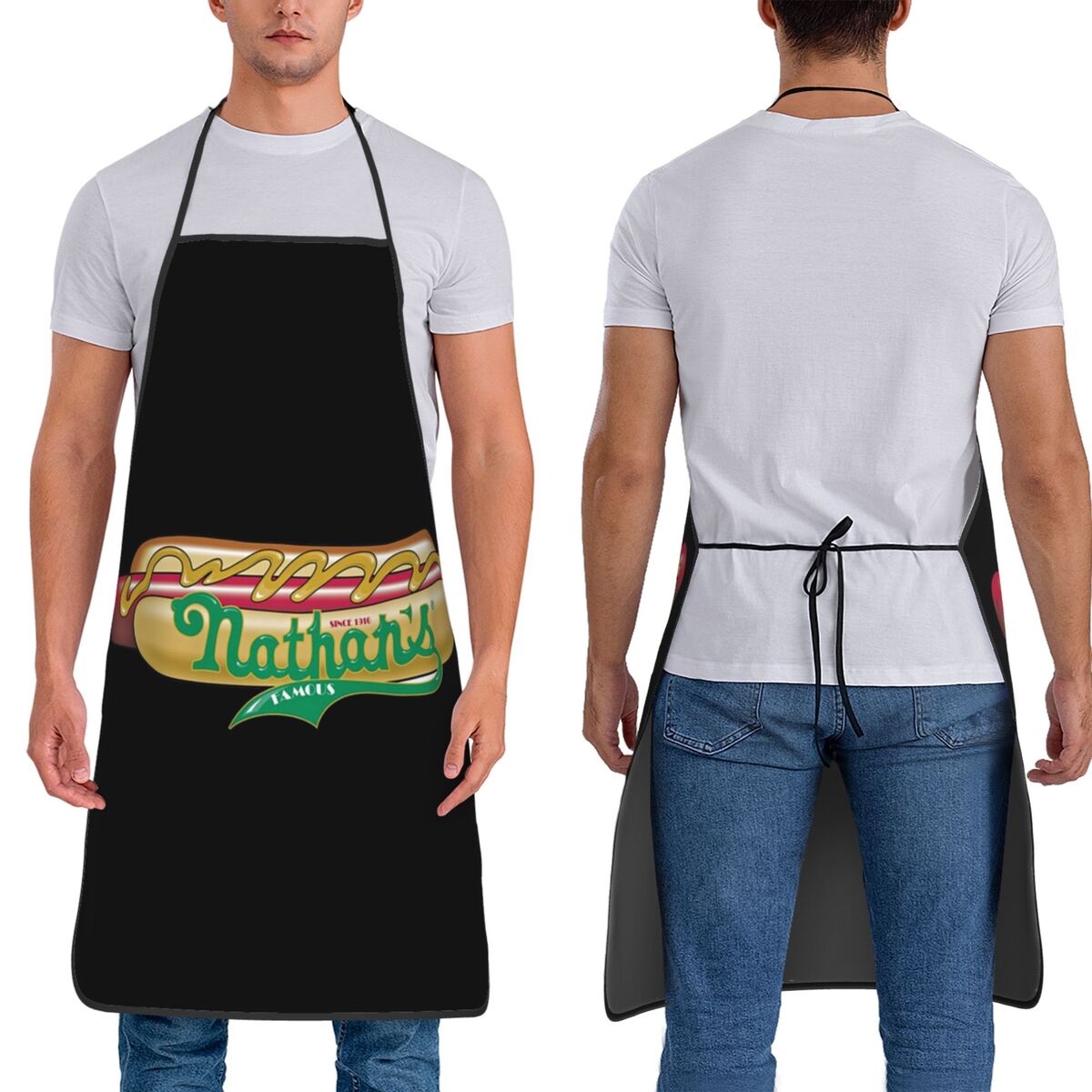 Kitchen Baking Island - Nathans Coney Island (3) Delantal Chef