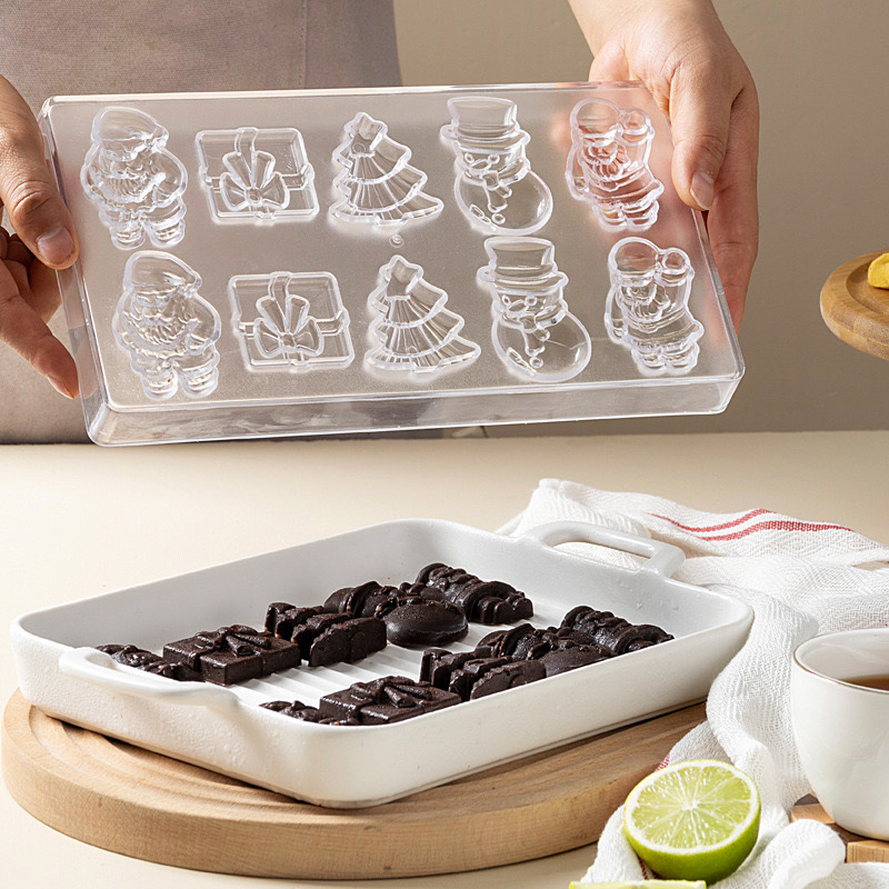 Kitchen Baking Supplies - Moldes de plástico para Chocolate, moldes