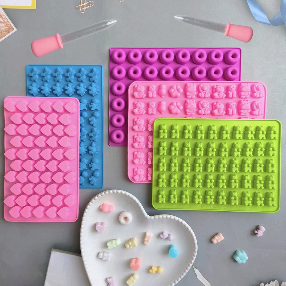 Juego de 7 moldes de silicona  - Kitchen Baking Tray Set reseña y precio