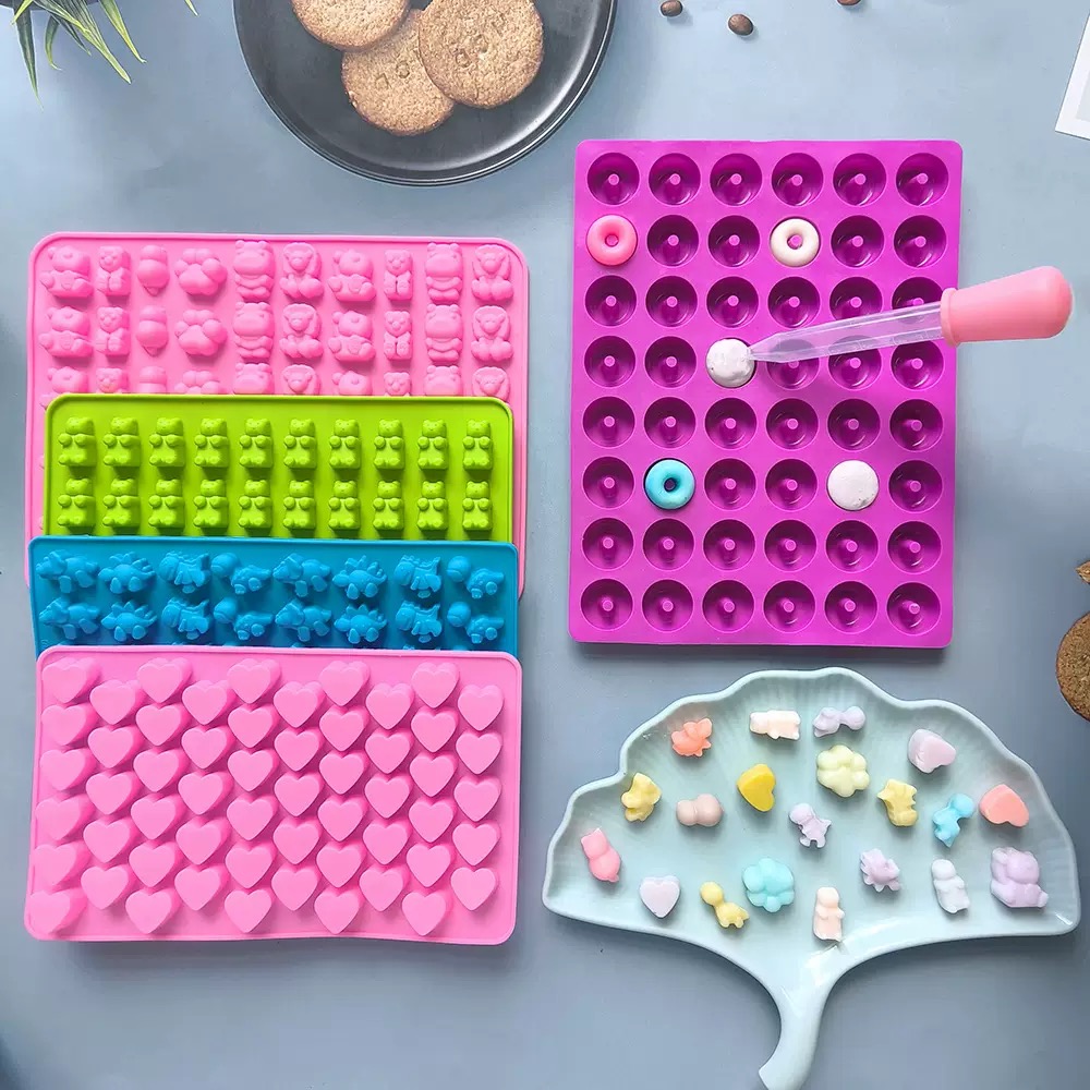 Juego de 7 moldes de silicona  - Kitchen Baking Tray Set reseña y precio