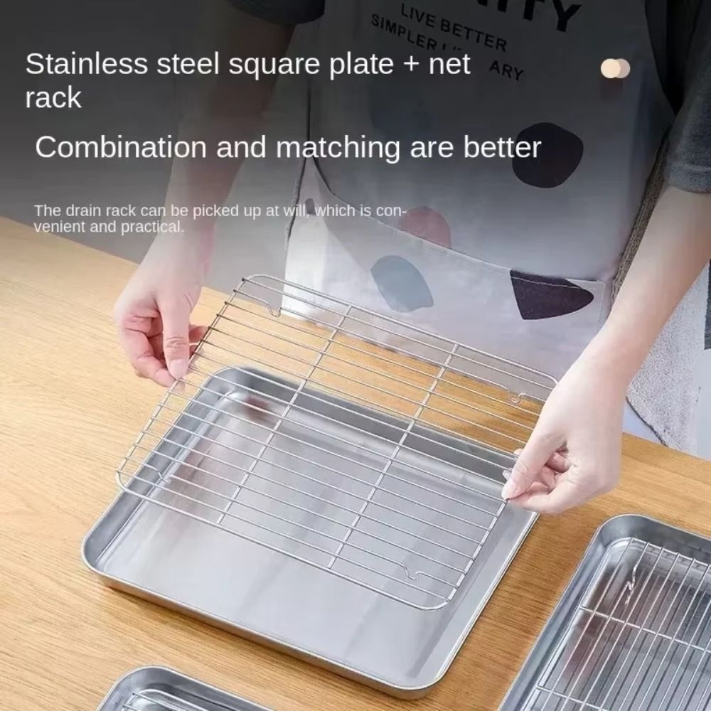 Nueva bandeja para hornear de  - Kitchen Baking Tray Rack reseña y precio