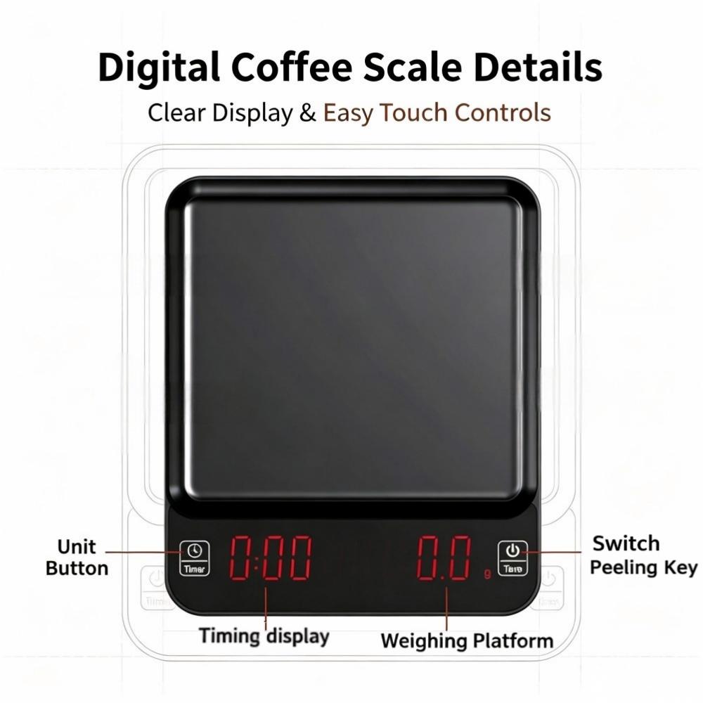 Báscula Digital de Alta Precis - Kitchen Baking Area reseña y precio