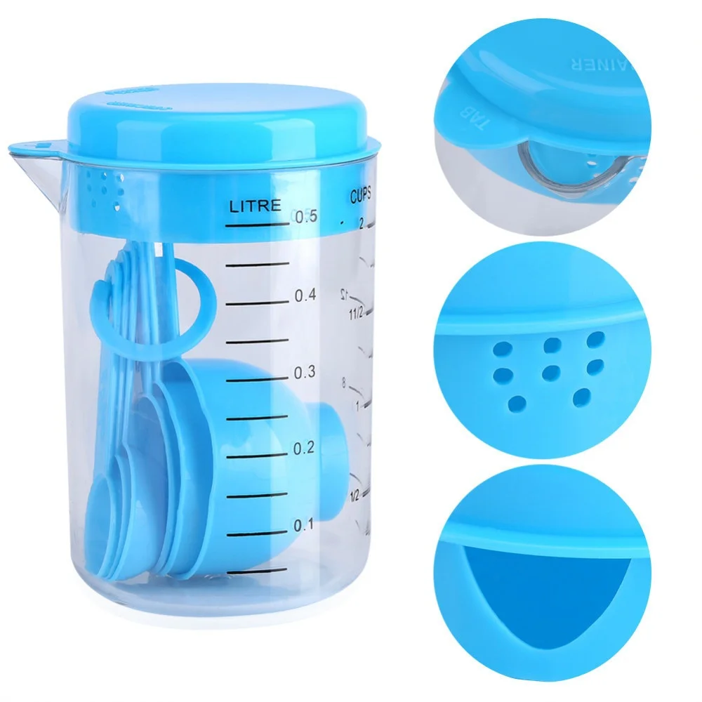 Tazas y cucharas medidoras de  - Kitchen Baking Tray Set reseña y precio