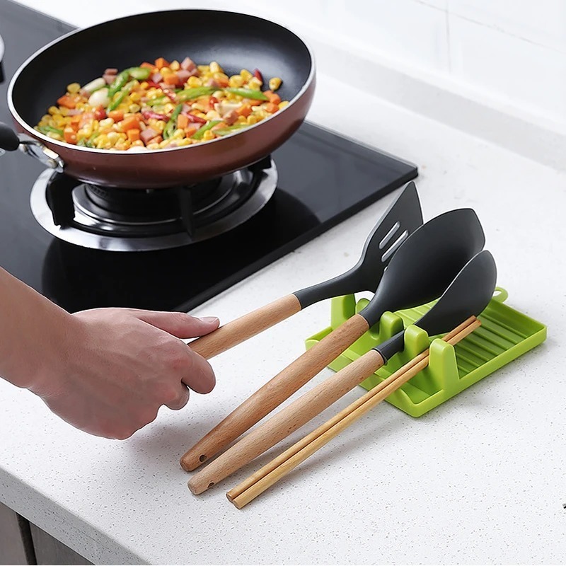 Soporte de espátula para cucha - Kitchen Baking Tray Rack reseña y precio