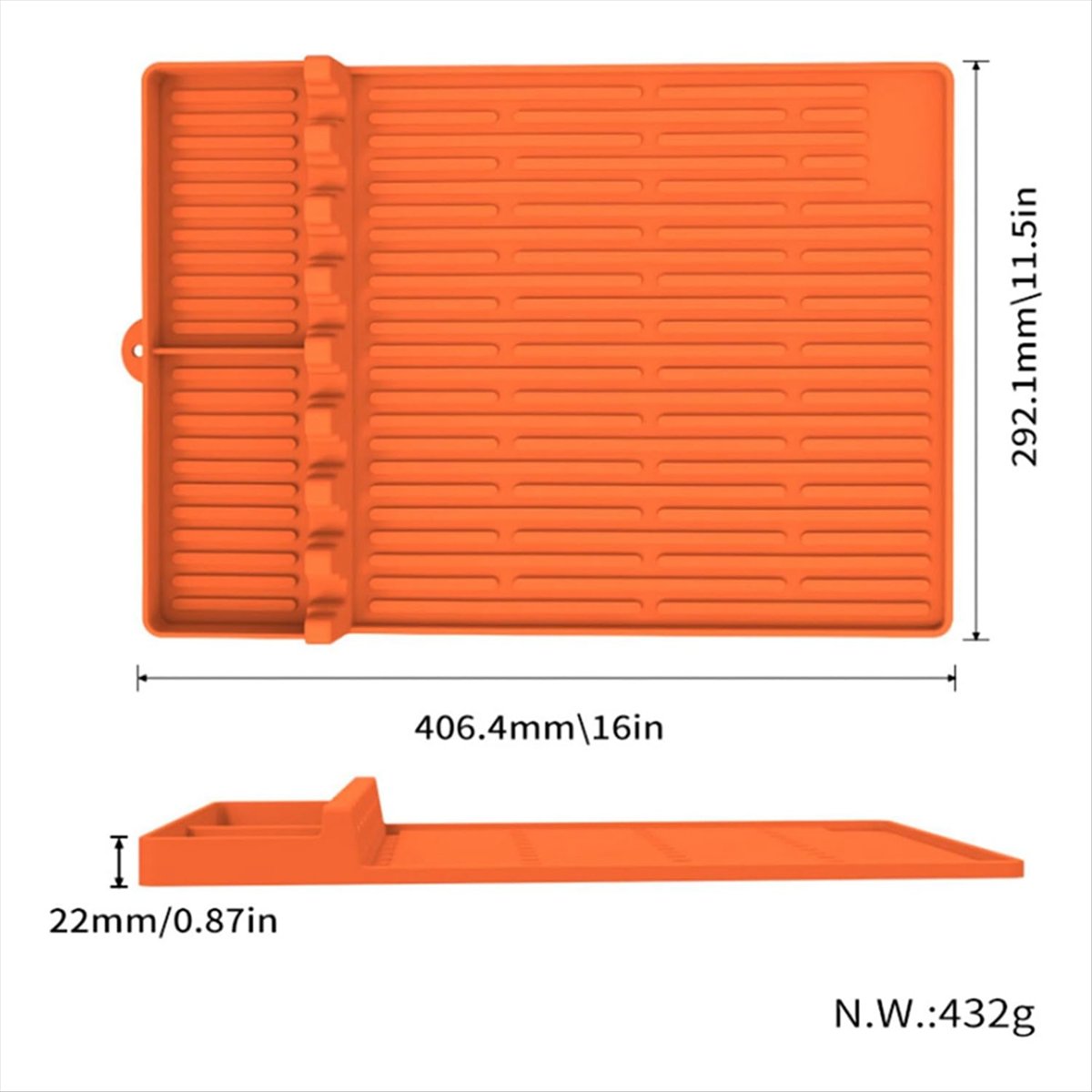 AIMA Alfombrilla de silicona p - Kitchen Baking Counter reseña y precio