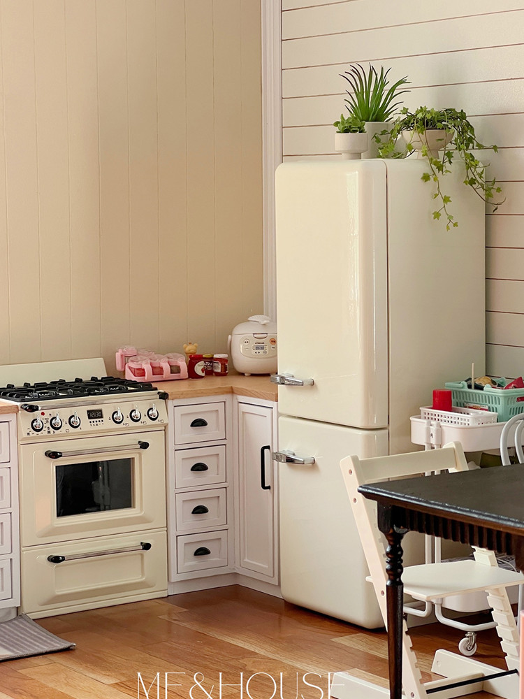 Modelo de casa de muñecas, acc - Kitchen Q reseña y precio
