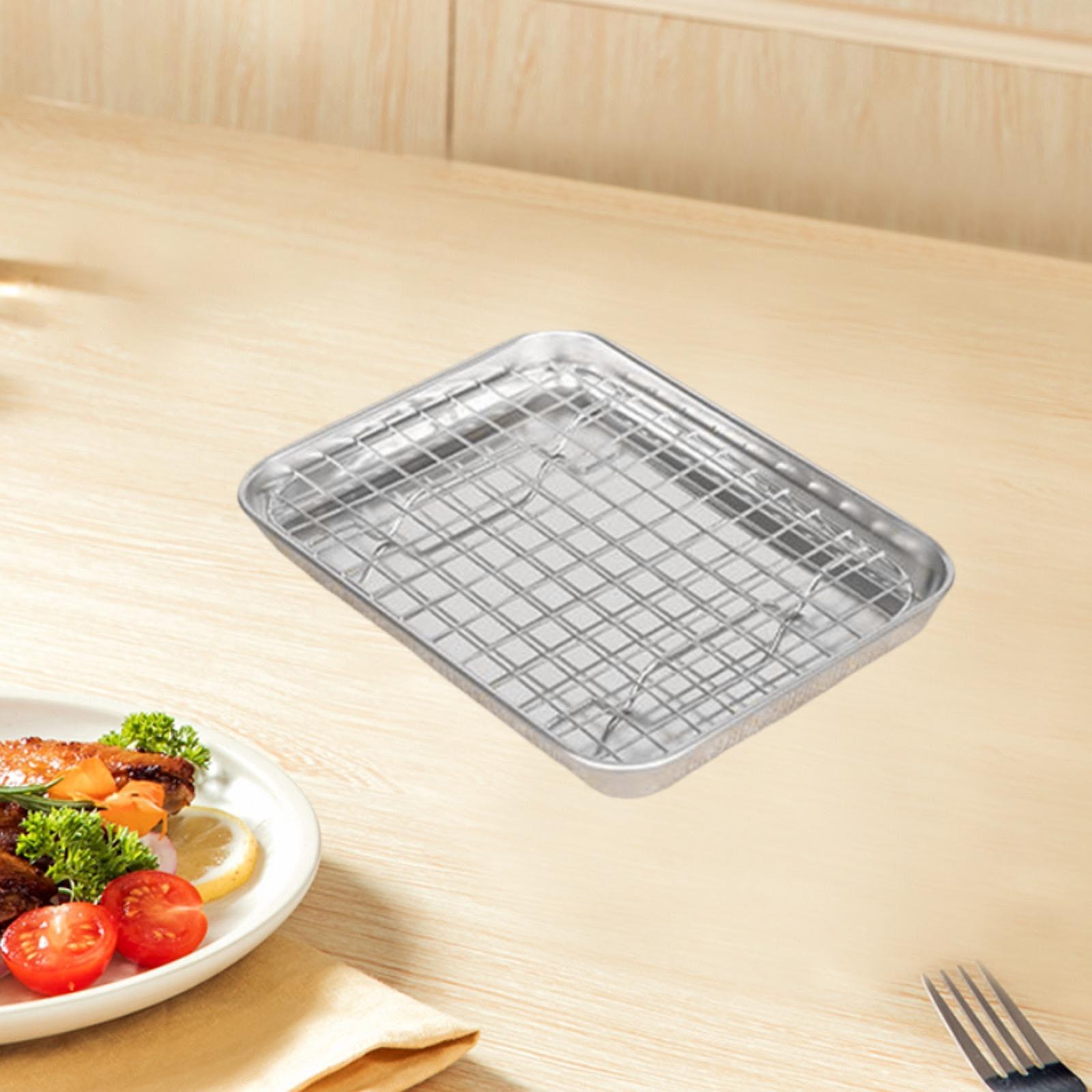 Bandeja de Horno de Acero Inox - Kitchen Baking Tray Rack reseña y precio