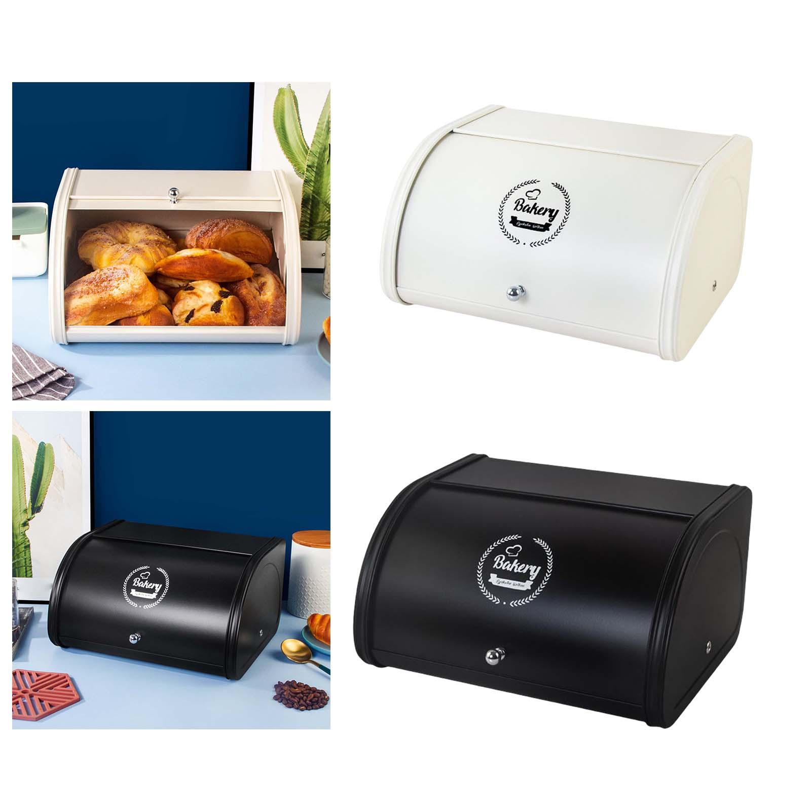Contenedor Metálico para Pan,  - Kitchen Baking Counter reseña y precio