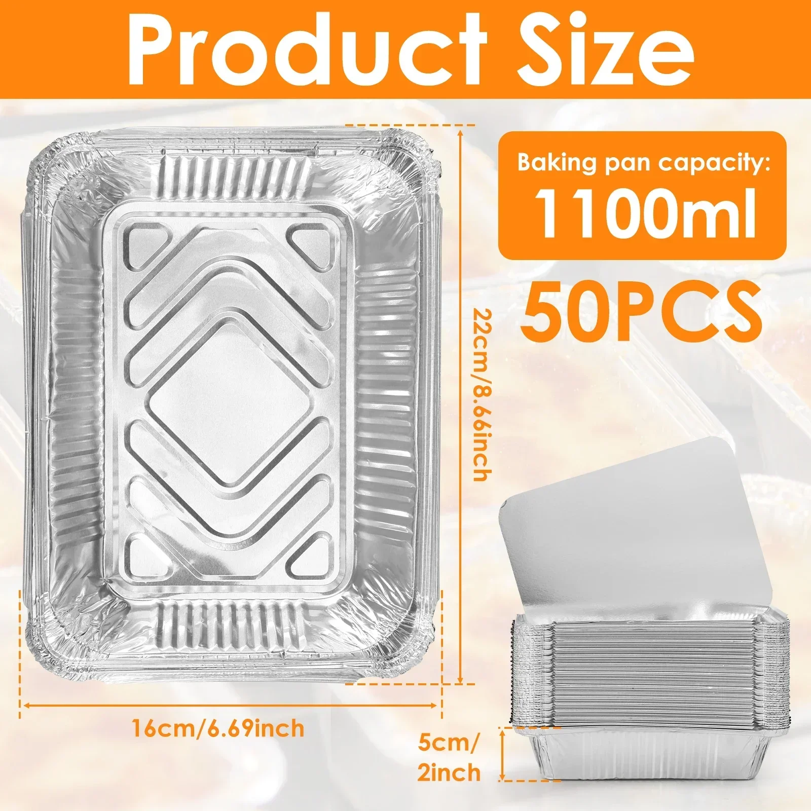 Bandejas de papel de aluminio  - Kitchen Baking Tray Set reseña y precio