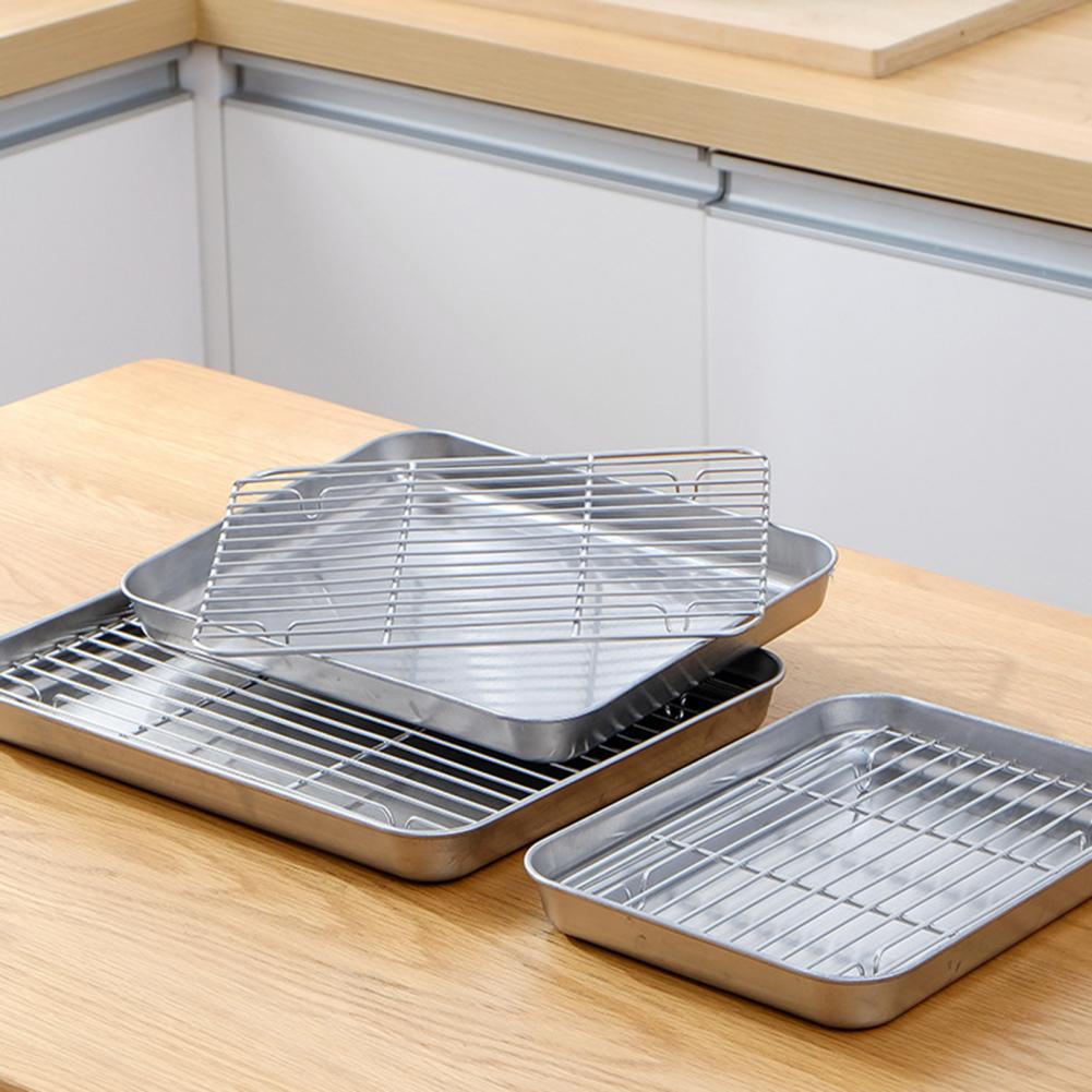 Juego de rejilla para horno de - Kitchen Baking Tray Rack reseña y precio