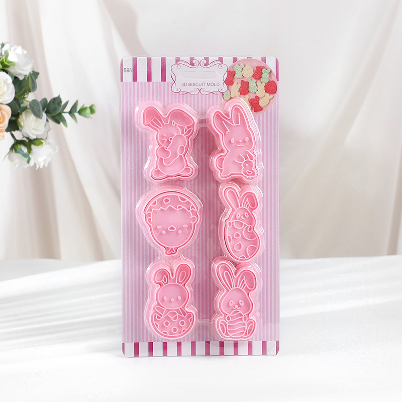 6 unids/set cortadores de gall - Kitchen Baking Set reseña y precio