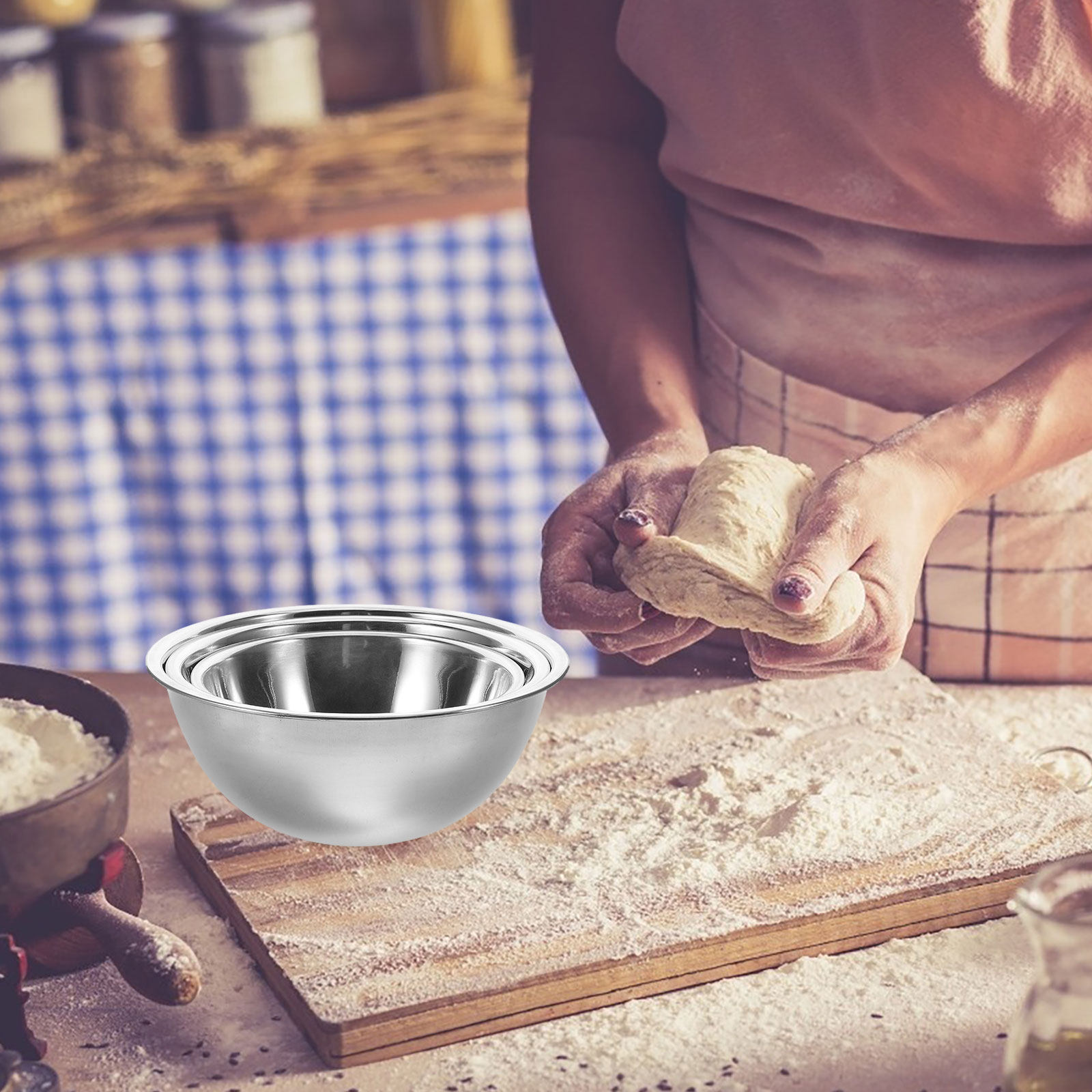 Juego de 3 Tazones para Mezcla - Kitchen Baking Set reseña y precio