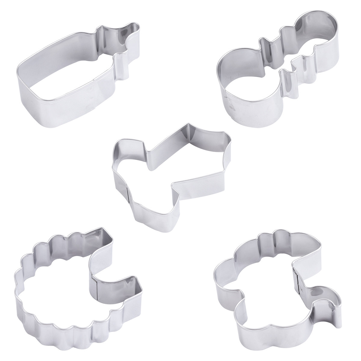 Juego de 5 Cortadores de Galle - Kitchen Baking Set reseña y precio