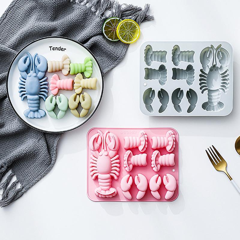 Molde de silicona de langosta  - Kitchen Baking Set reseña y precio