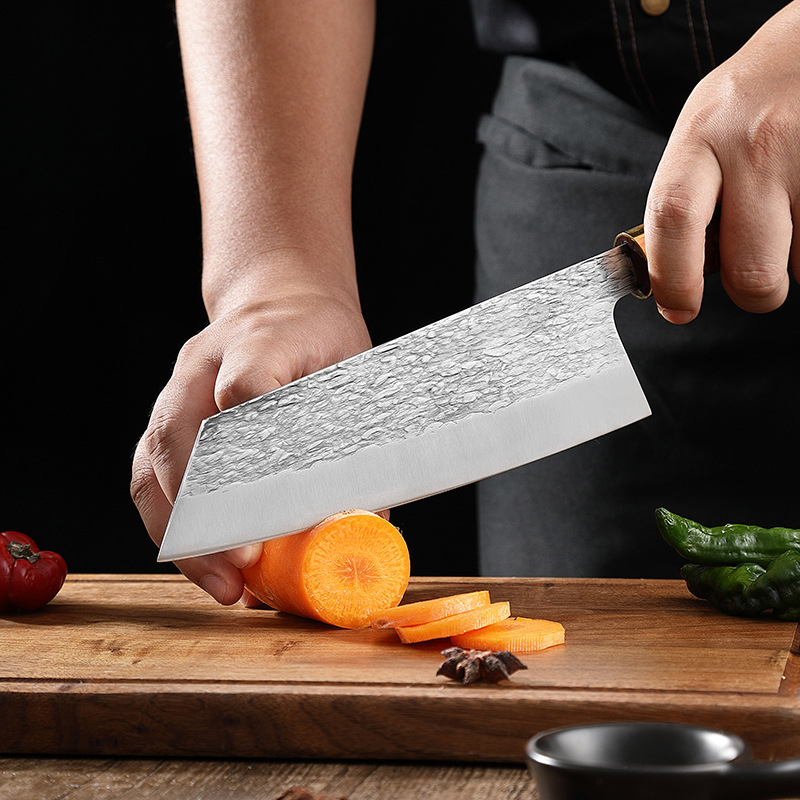 Cuchillo de cocina estilo japo - Kitchen Q reseña y precio
