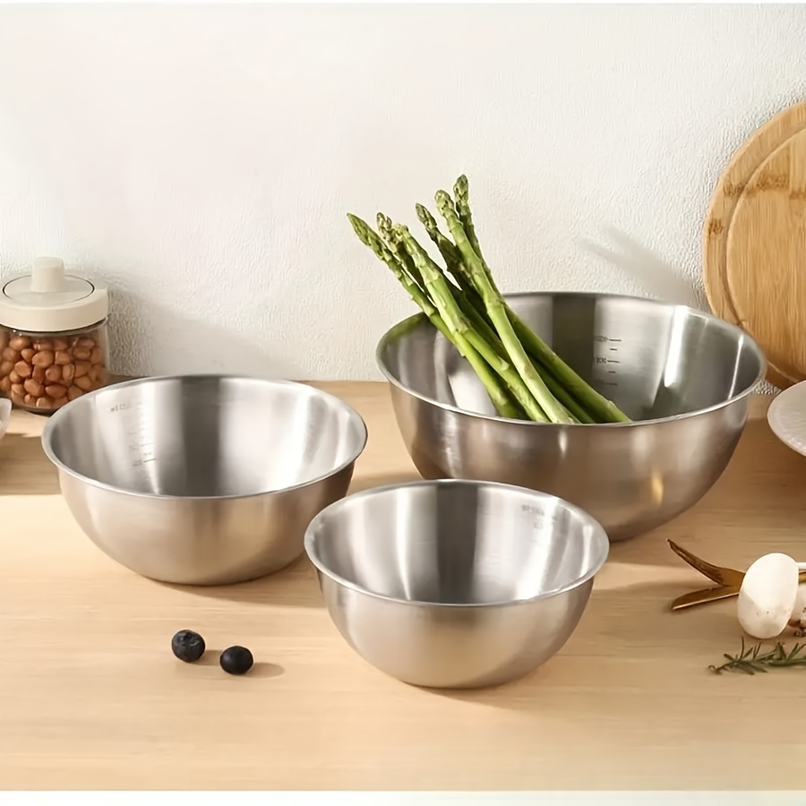Juego de 3 tazones para ensala - Kitchen Baking Set reseña y precio