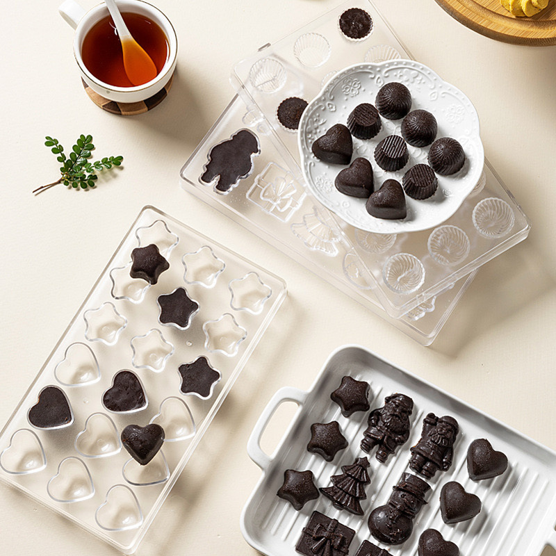 Moldes de plástico para Chocol - Kitchen Baking Supplies reseña y precio