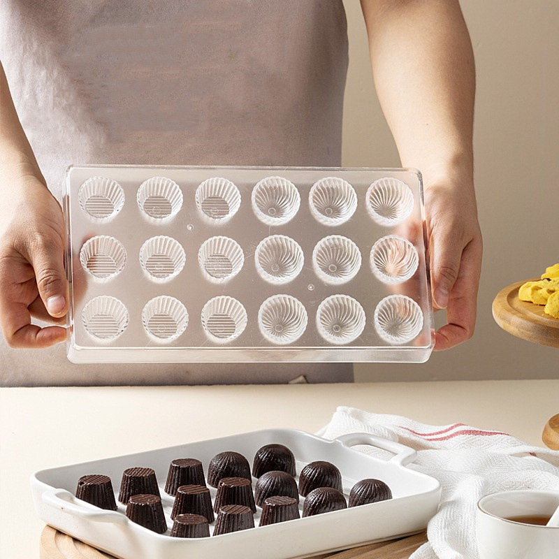 Moldes de plástico para Chocol - Kitchen Baking Supplies reseña y precio