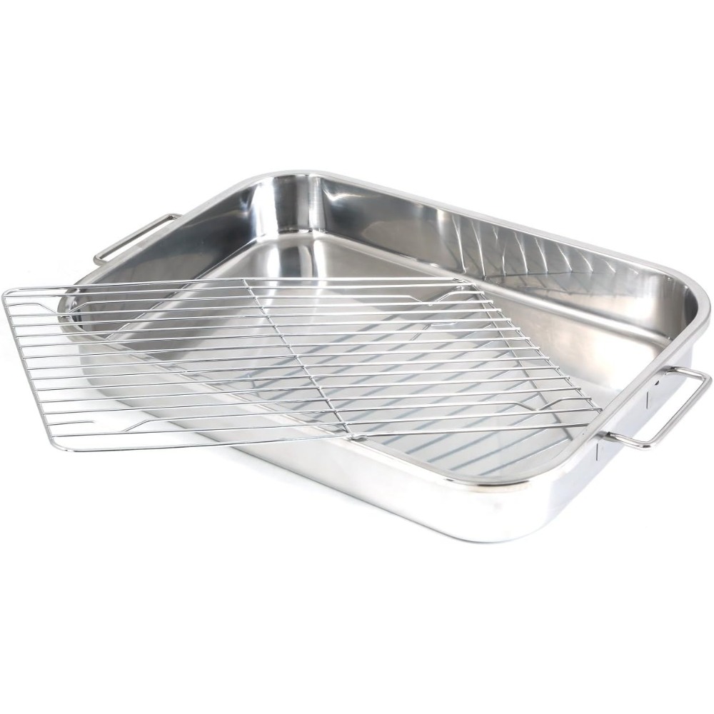 Lata de acero inoxidable para  - Kitchen Baking Tray Rack reseña y precio