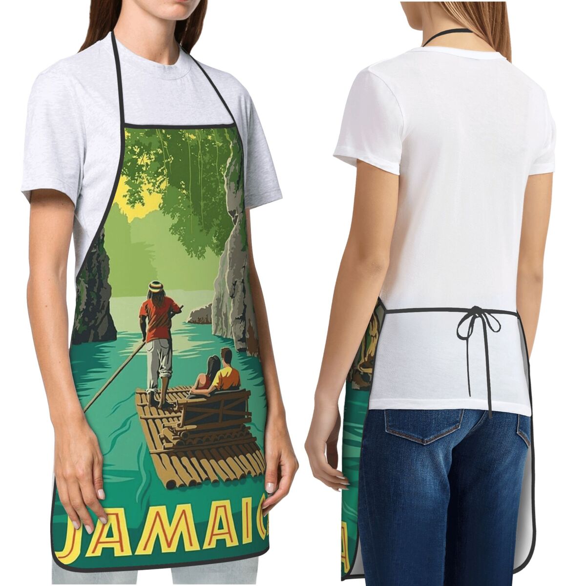 Delantal Vintage de Jamaica co - Kitchen Baking Island reseña y precio